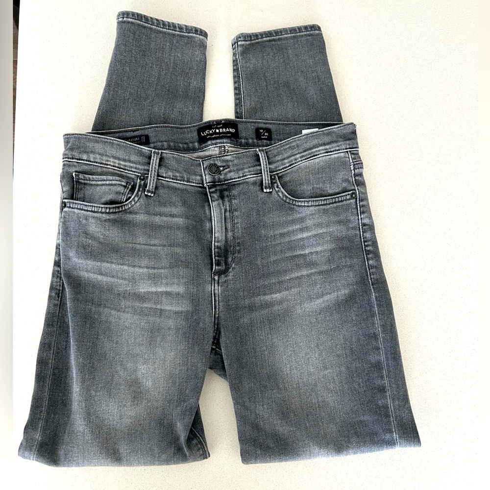 NWOT Lucky Brand Gray Brooke Legging Jeans - Size 10/30